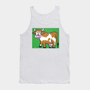 Cow T-Shirt Tank Top